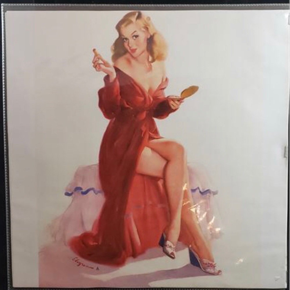 Gil Elvgren Pin-Up Calendar Page
